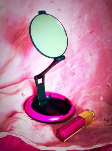 1000 Hour Compact Hands-Free Makeup Mirror 