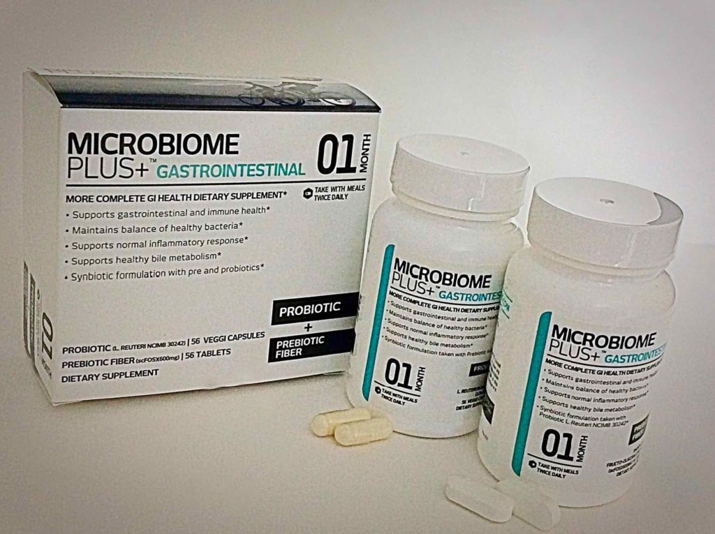 Microbiome Plus GI Advanced Probiotic and Prebiotic