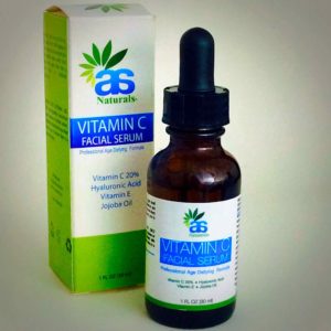 ASNaturals Vitamin C Serum 20% with Hyaluronic Acid
