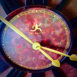 Infinity Instruments The Arcadian 31 Inch Rustic Wall Clock