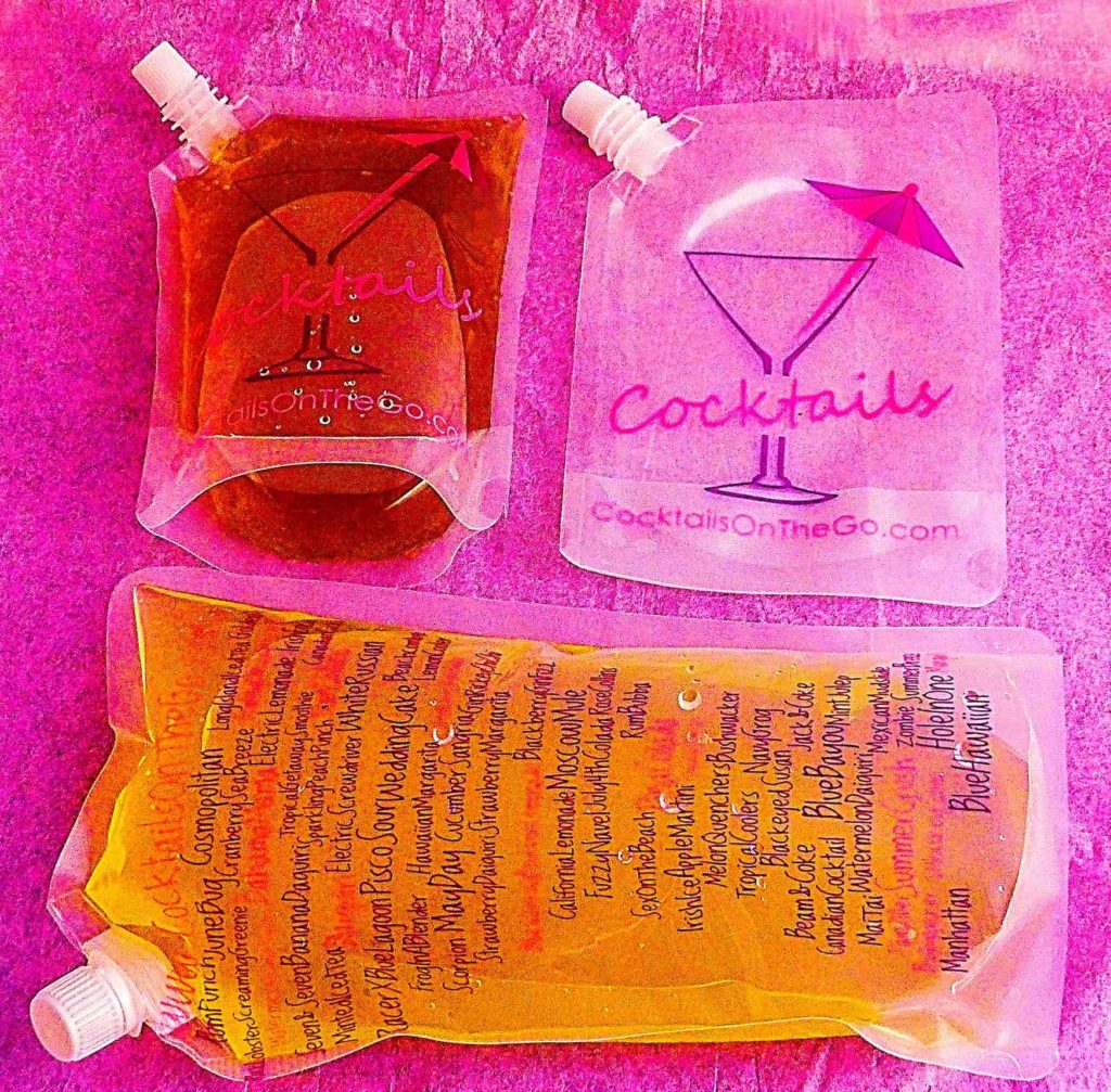 Cocktails On The Go Travel Flask Set