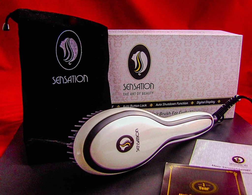 Sensation Professional Electric Straightener Brush