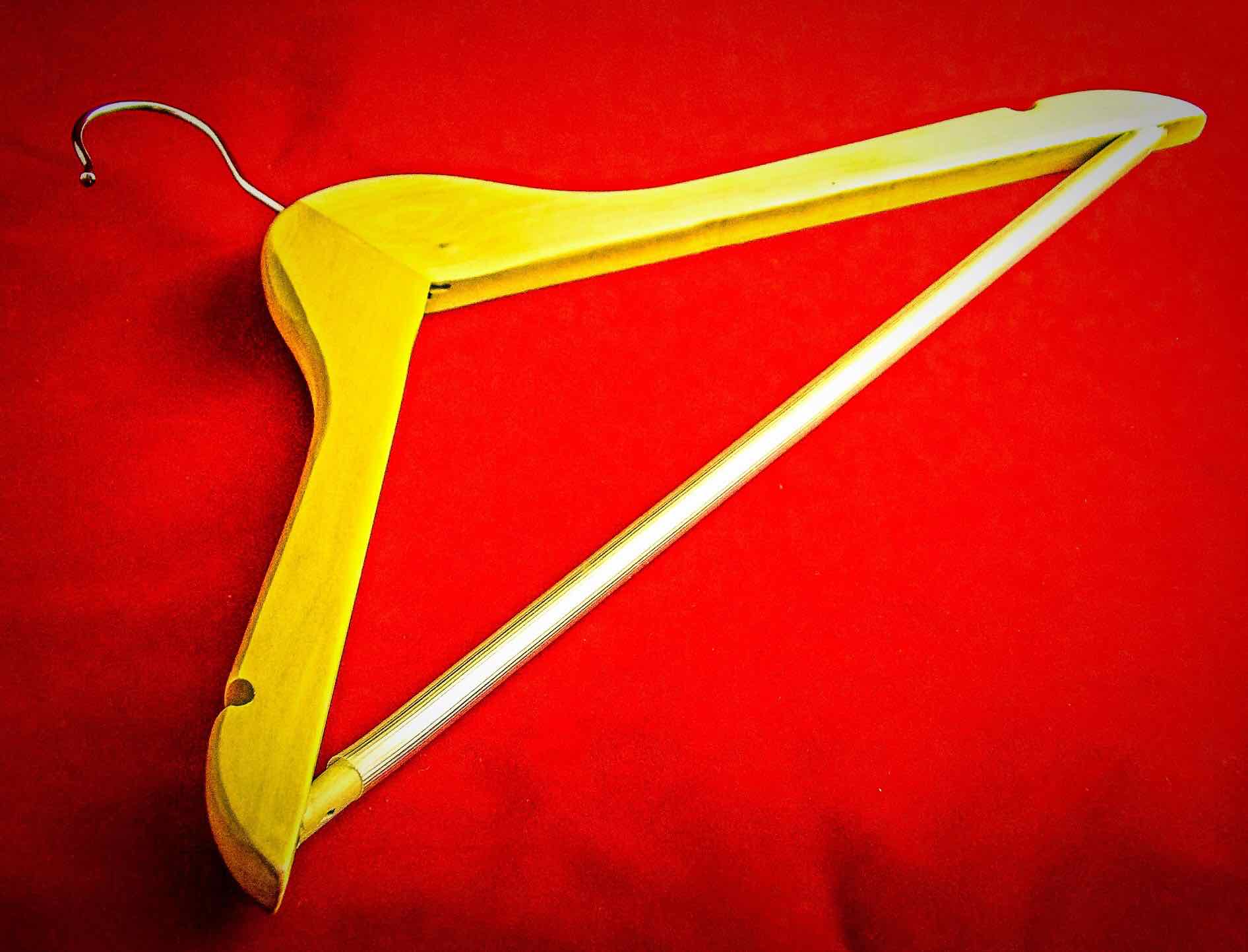 Closet Home It Natural Wood Hangers
