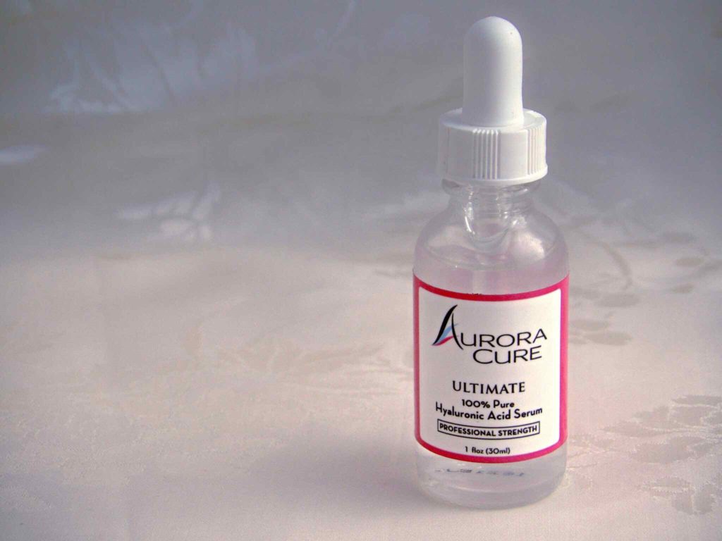 Aurora Cure Ultimate 100% Pure Hyaluronic Acid Serum Professional Strength