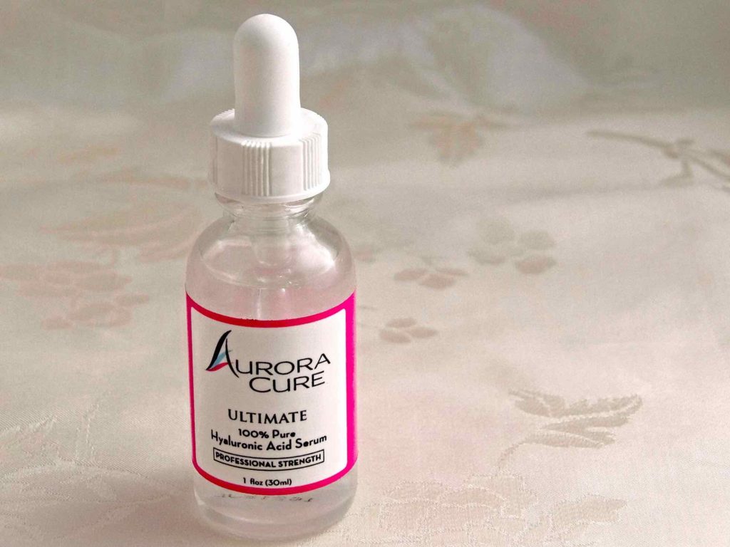Aurora Cure Ultimate 100% Pure Hyaluronic Acid Serum Professional Strength