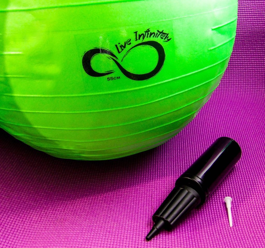 Weekend Workout: Live Infinitely Exercise Ball