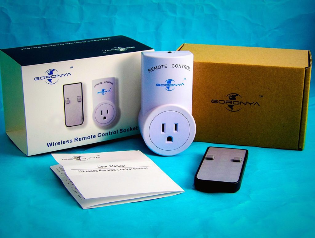 Goronya Wireless Remote Control Outlet Switch Kit