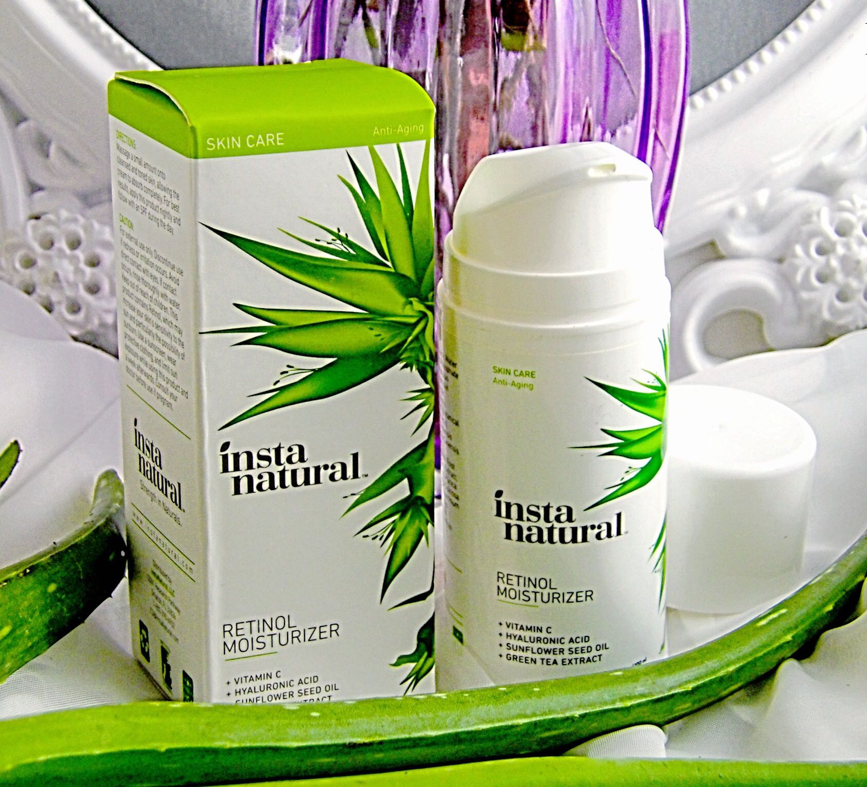 InstaNatural Retinol Moisturizer Anti Aging Cream