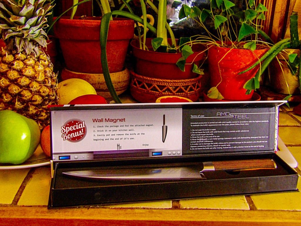 AMOSTEEL Professional Chef Knife
