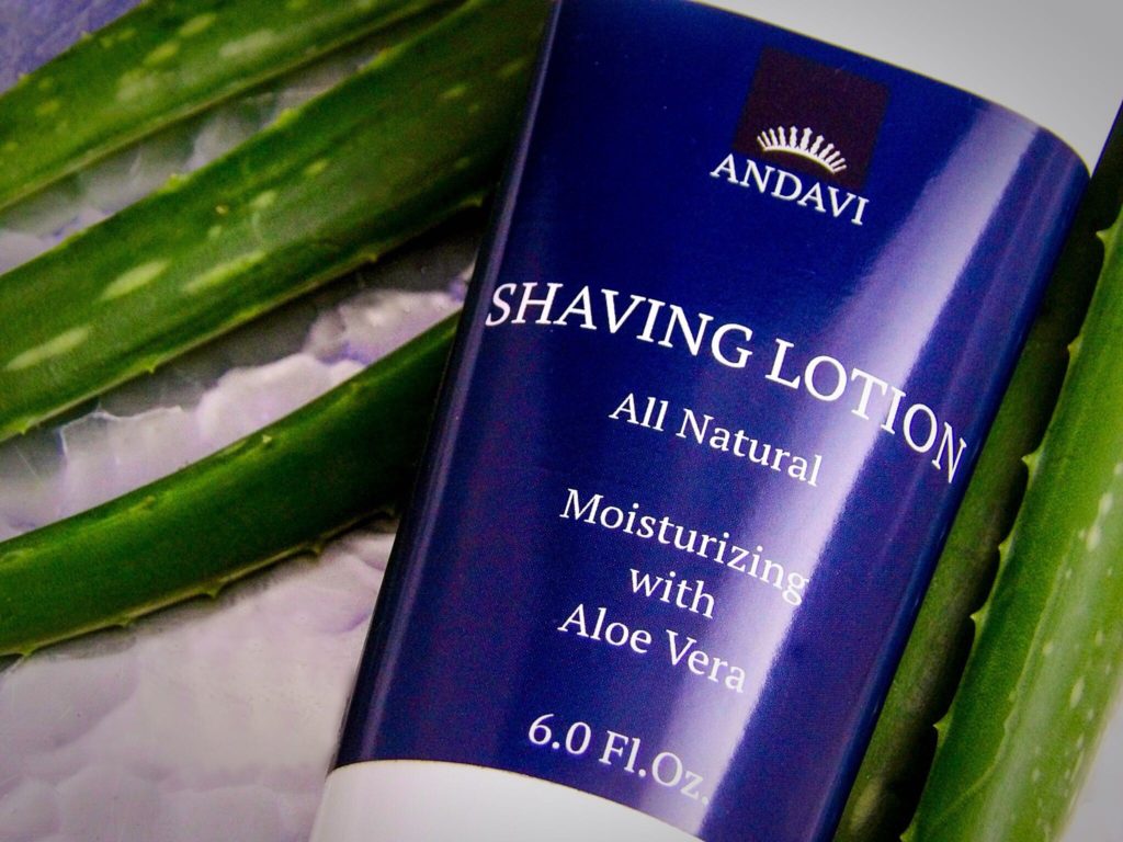 Andavi All Natural Shaving Lotion