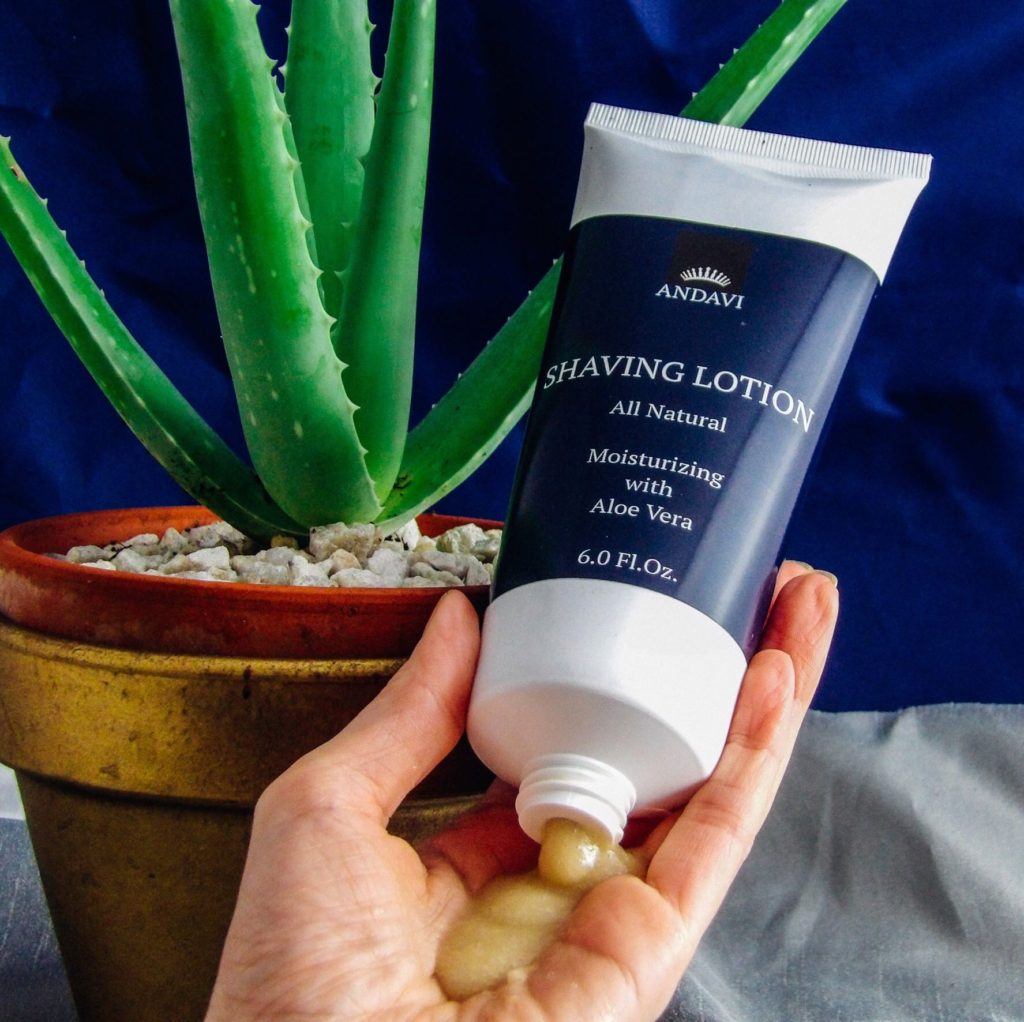 Andavi All Natural Shaving Lotion