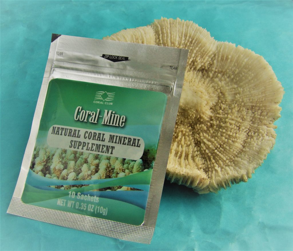 Coral-Mine sachets are nutrient-rich deep sea coral