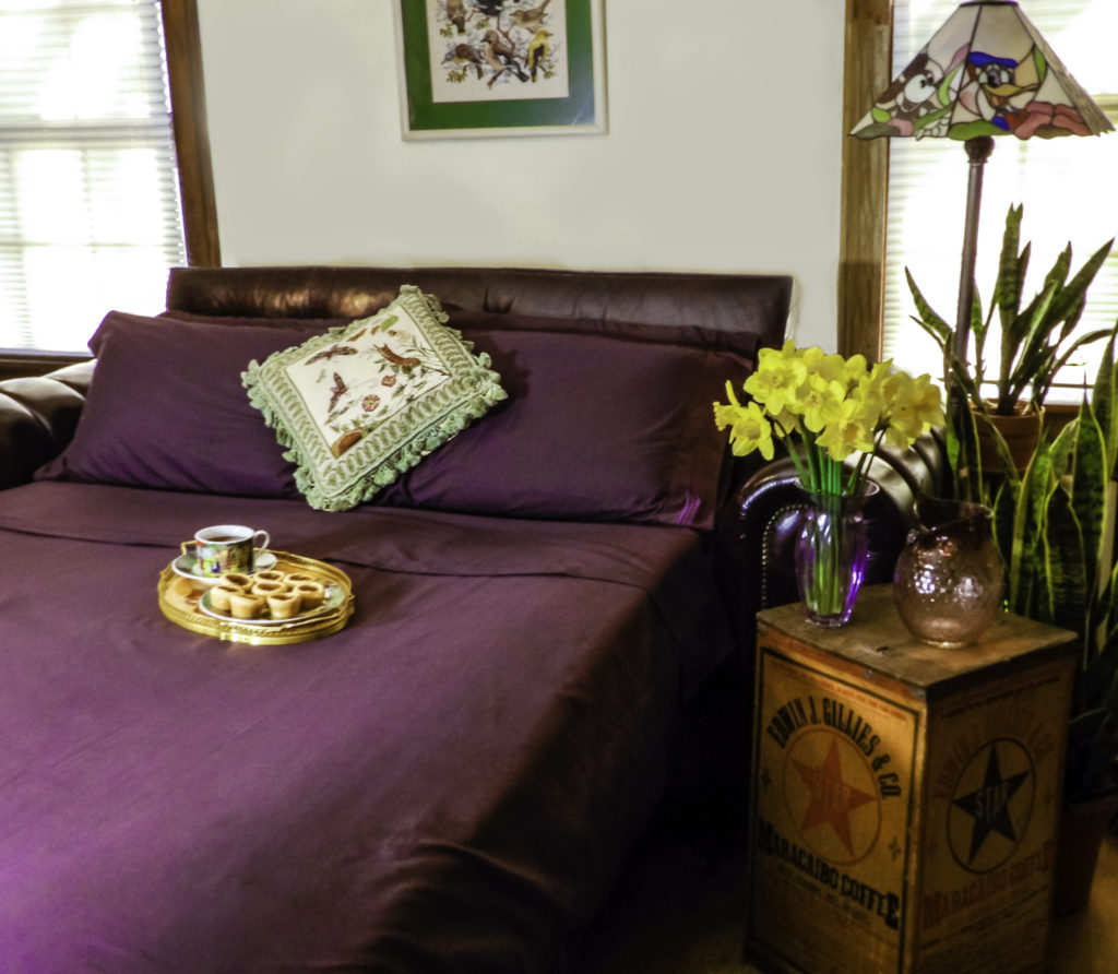 Cosy House 1800 Series Bed Sheets in purple 