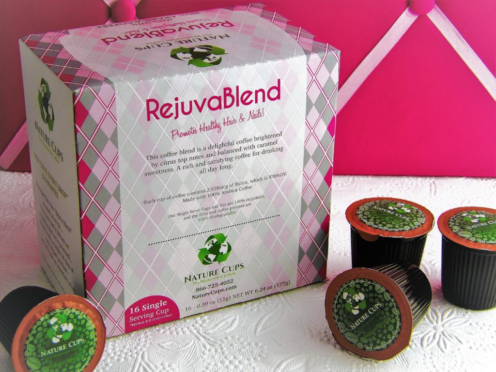 Rejuvablend coffee with Biotin has a rich, smooth taste with a hint of caramel