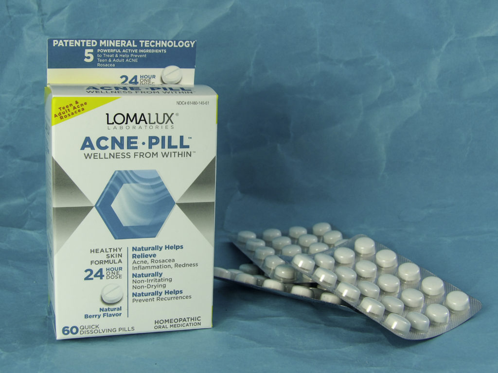 LomaLux Acne Pills are natural acne remedy to clear skin