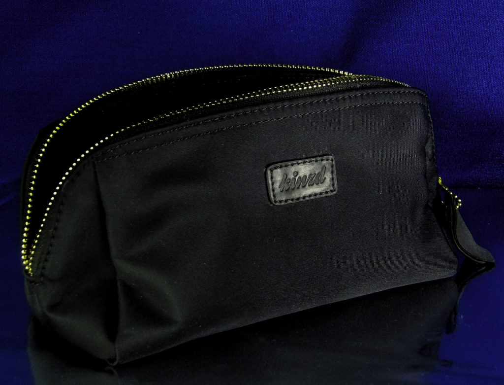 Kindz medium size bag fits into a smaller purses and bags to hold basic touchup makeup during the day