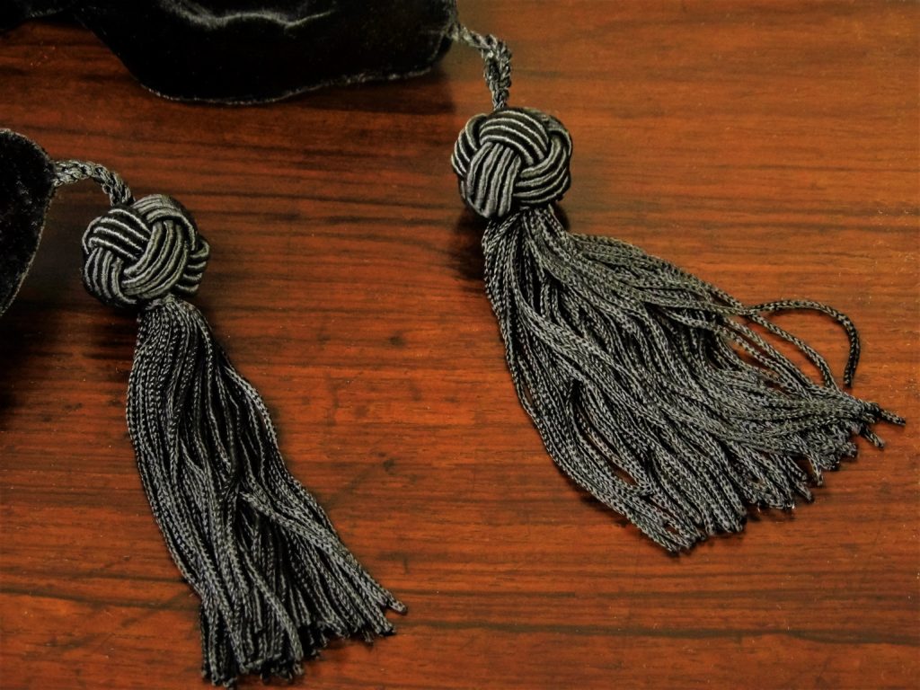 Full, luxe tassels