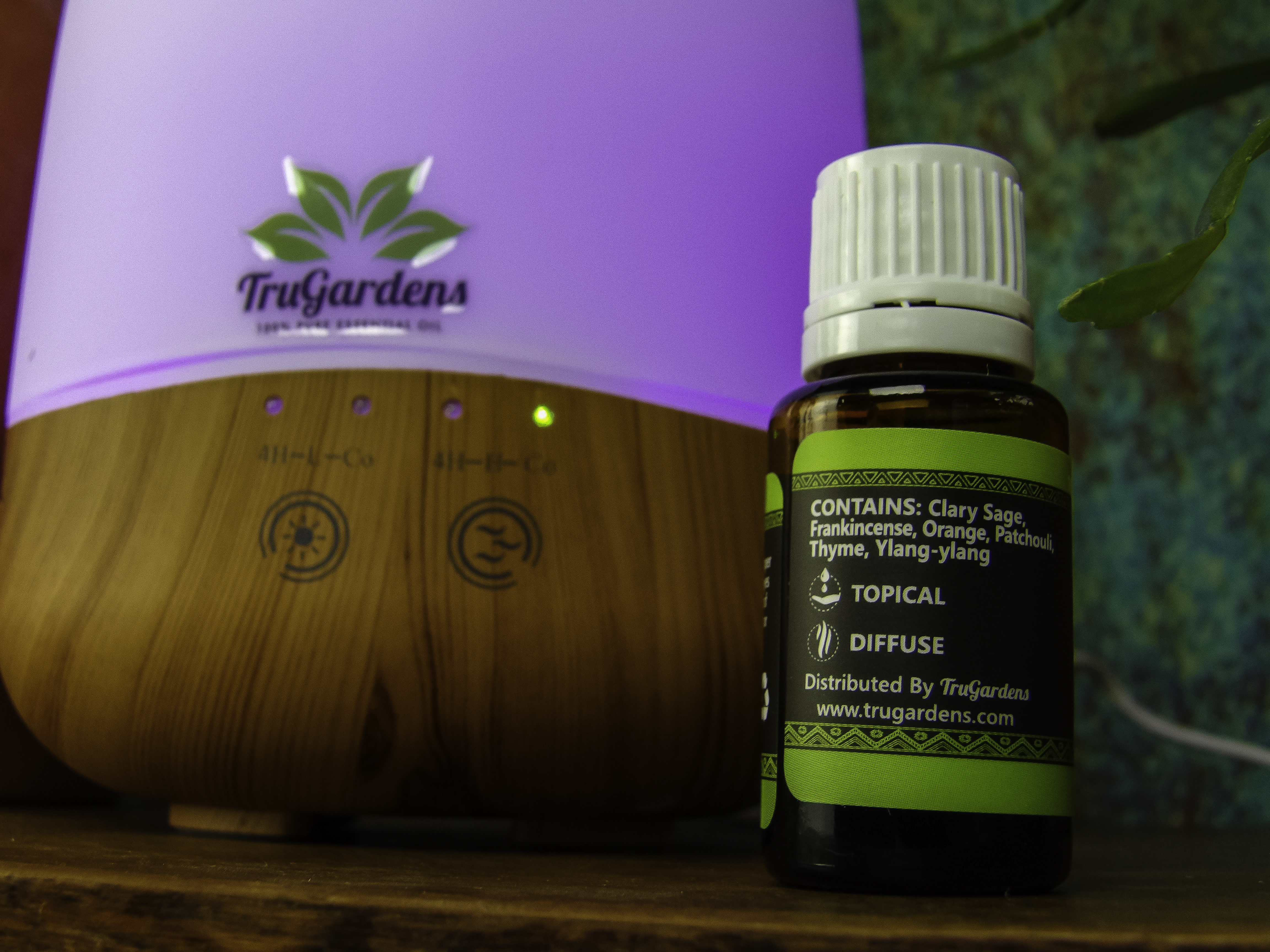 Stylish yet Powerful Aromatherapy at Home TruGardens Essential Oil