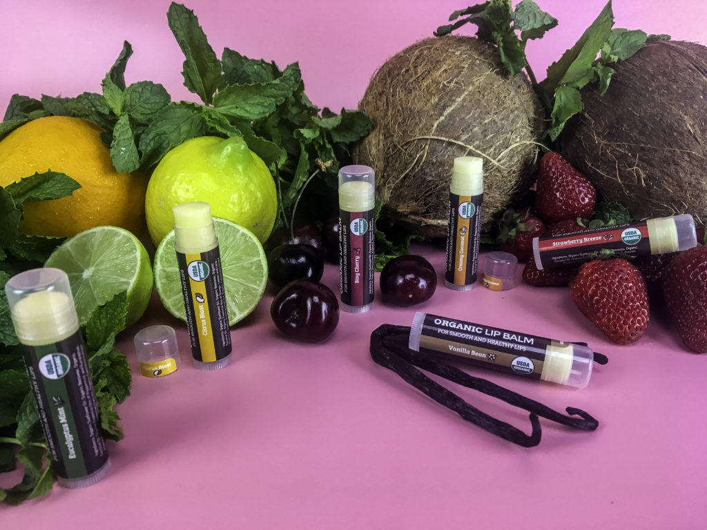 Earth's Daughter Lip Balms are made with all natural ingredients