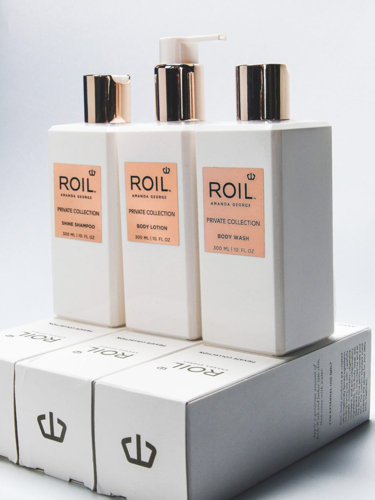 ROIL luxury hair and body care products