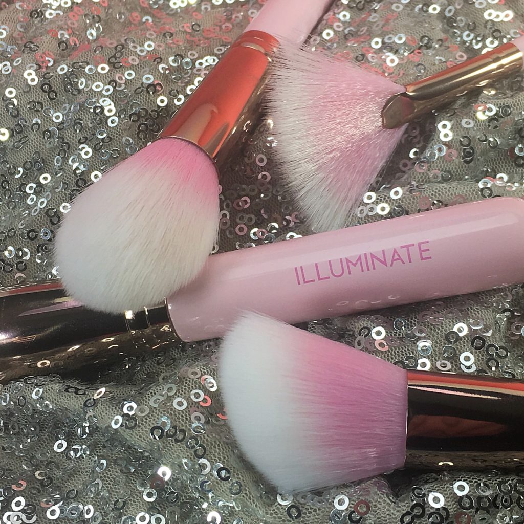 The Pretty In Pink Brush Set by Illuminate