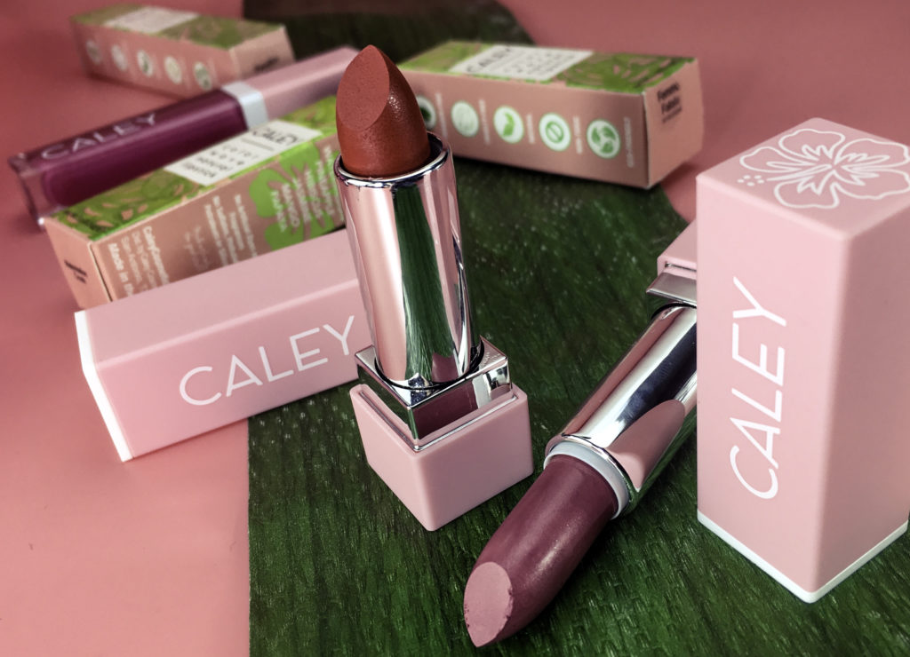 Caley Color Wave Natural Lipsticks deliver skincare serum quality ingredients and vibrant color payout