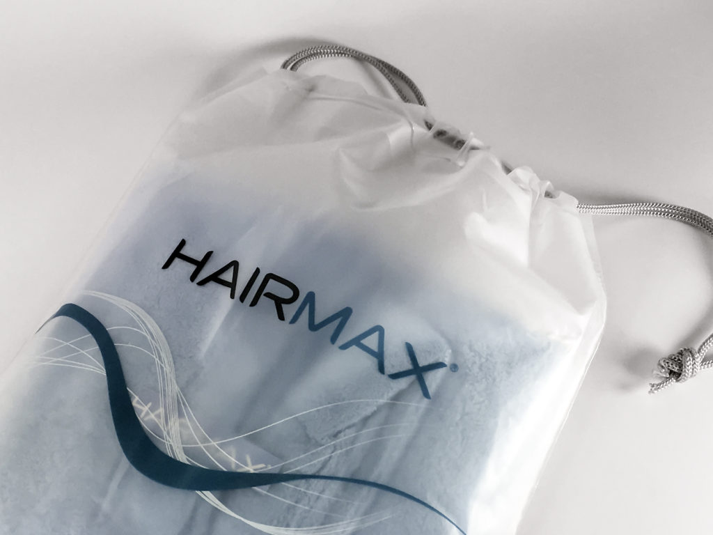 HairMax Hair towel drawstring bag