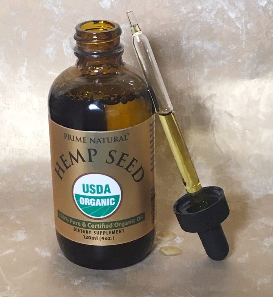 Prime Natural Organic Hemp Seed Oil