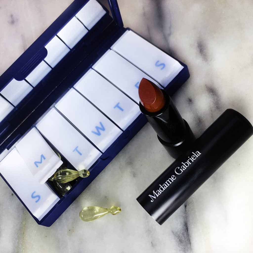 Capsules are portable for travel or on-the-go skin replenishing.