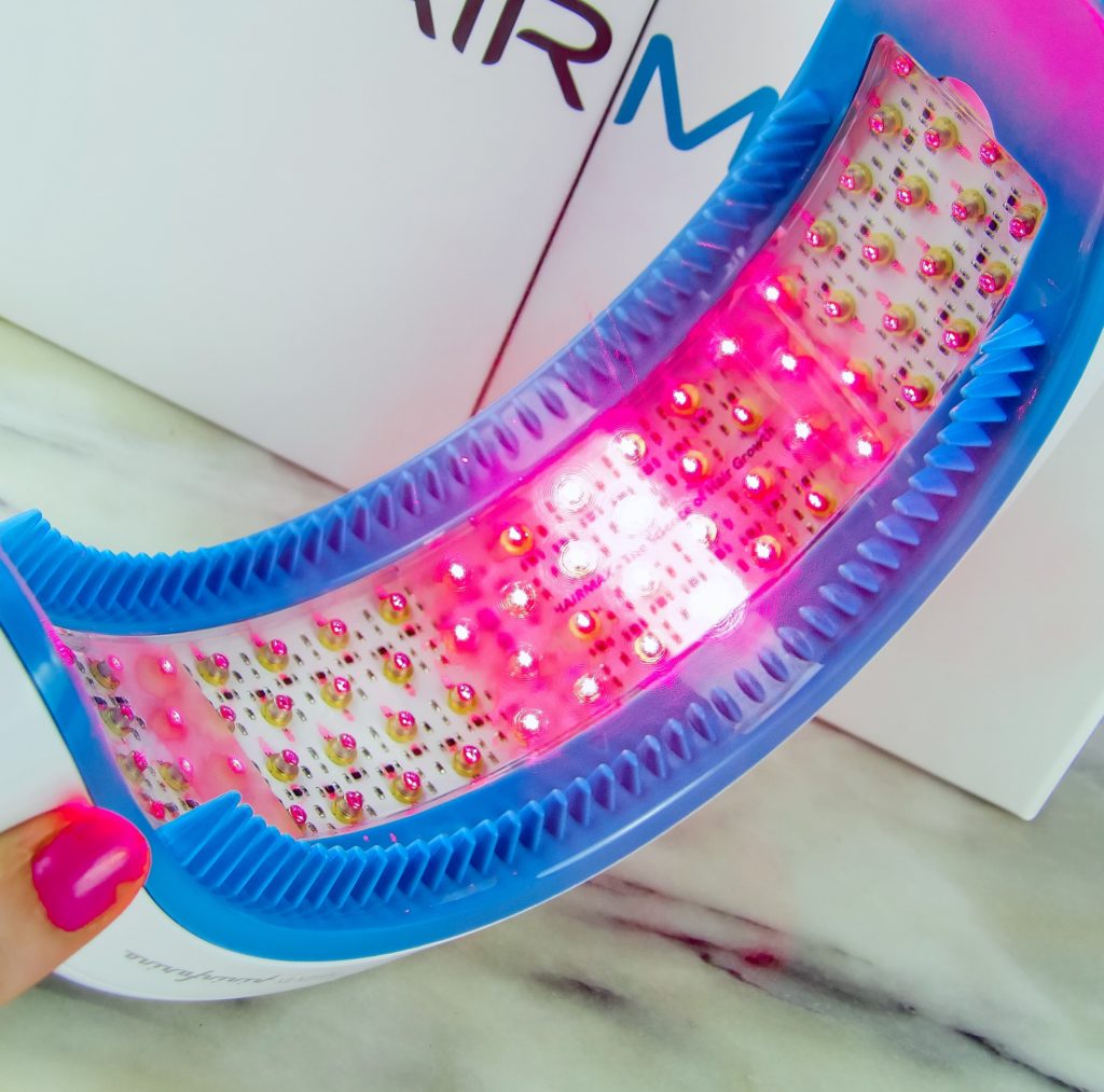 HairMax Laserband 82 has eight-two diodes that flood the scalp with treating light therapy
