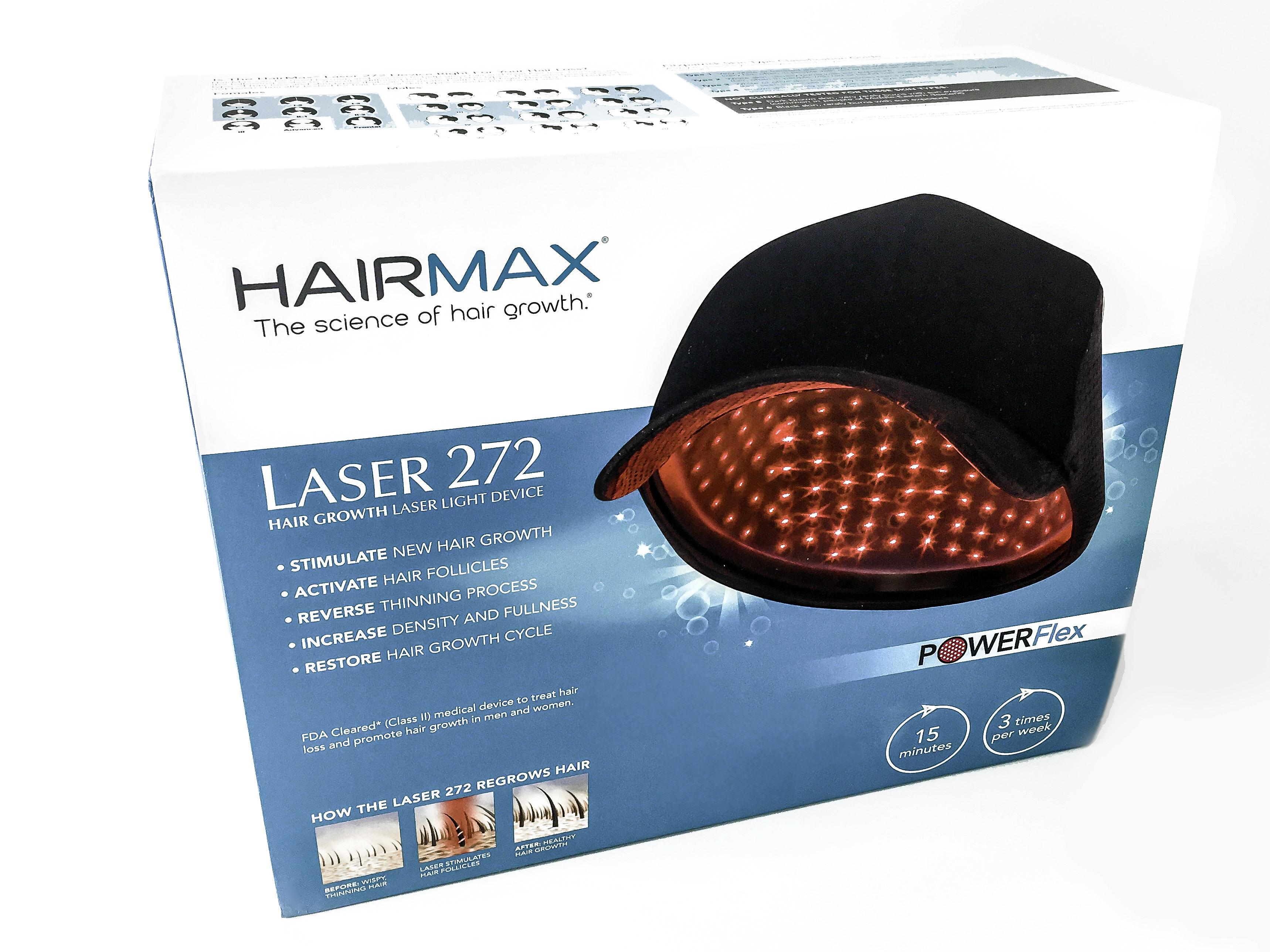 CES Beauty Innovations: HairMax PowerFlex Cap Laser Hair Growth Device