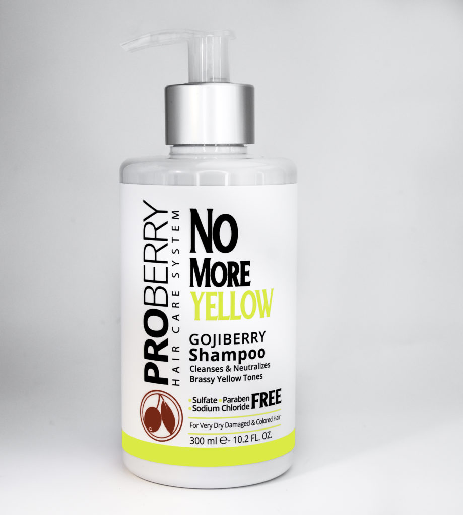 ProBerry No More Yellow Gojiberry Shampoo