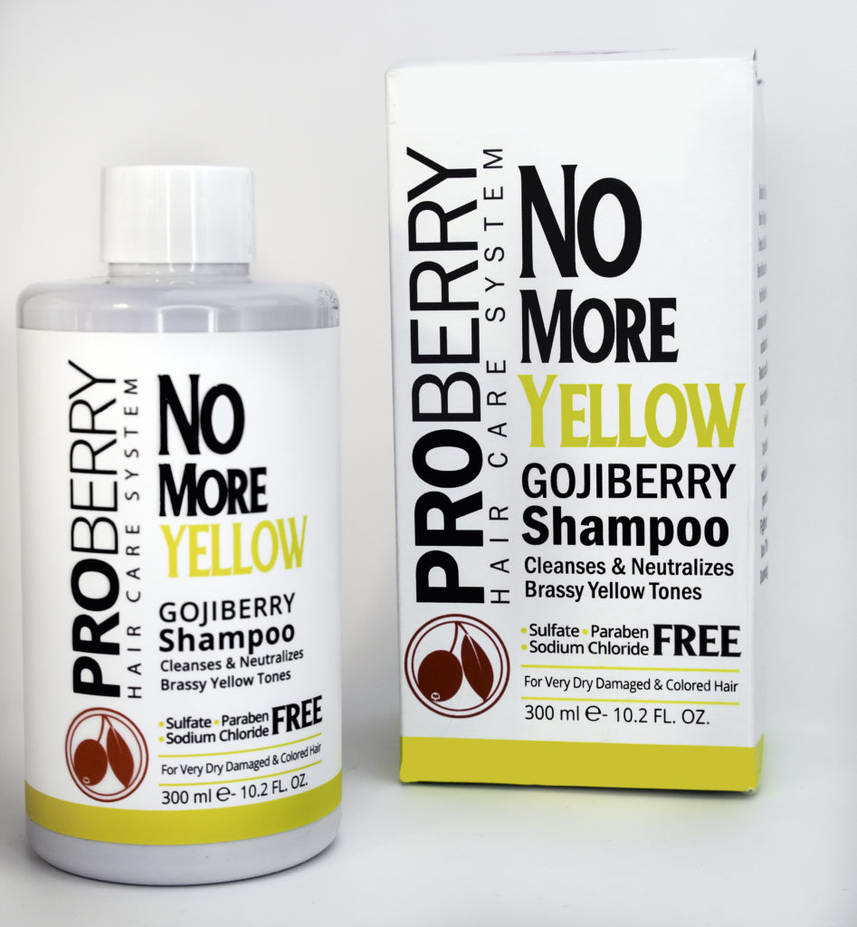 ProBerry No More Yellow Goji Berry Shampoo