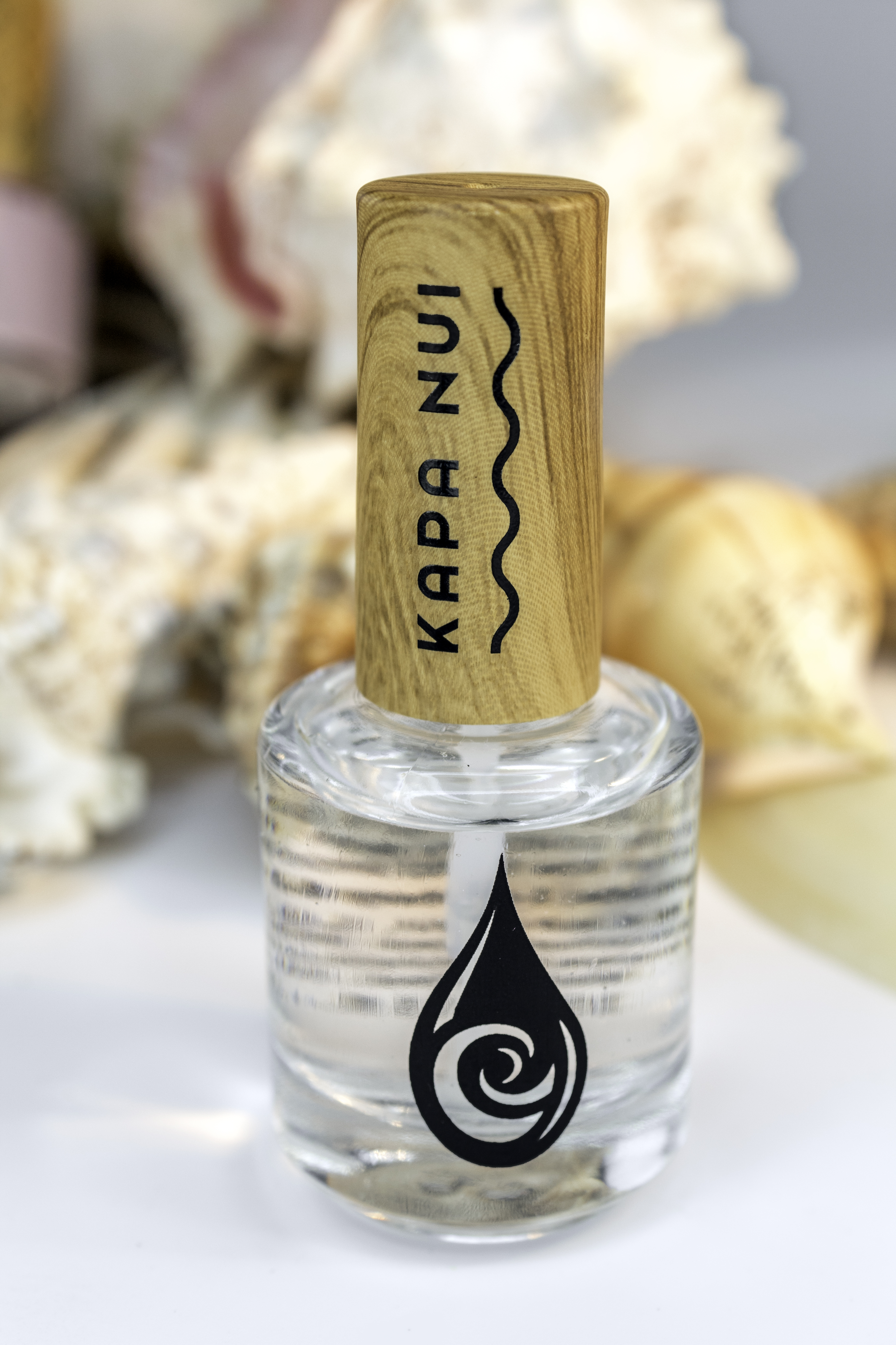 Base & Top Coat Sealer Patented Non-Toxic Nail Polish - Kapa Nui Nails