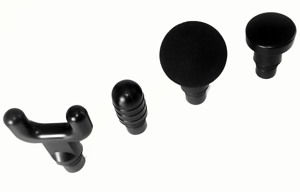 Massage heads mimic massage therapy techniques