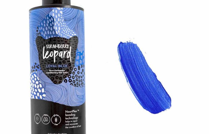 Strawberry Leopard Vegan Demi-Permanent in Loyal Blue