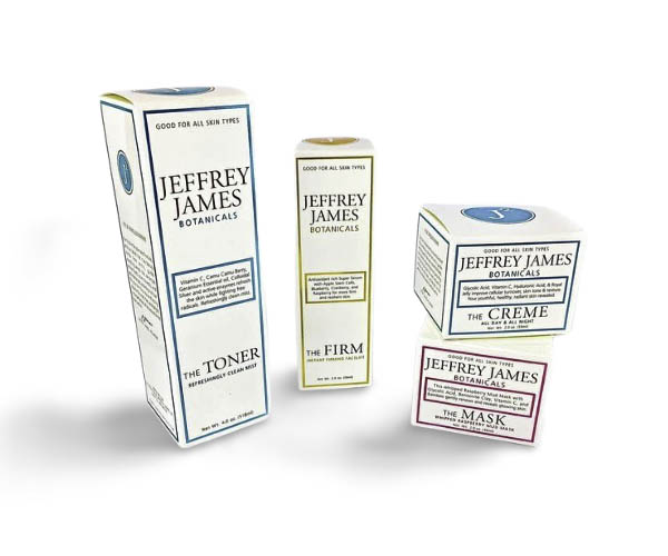 Some of the Jeffrey James Botanicals range