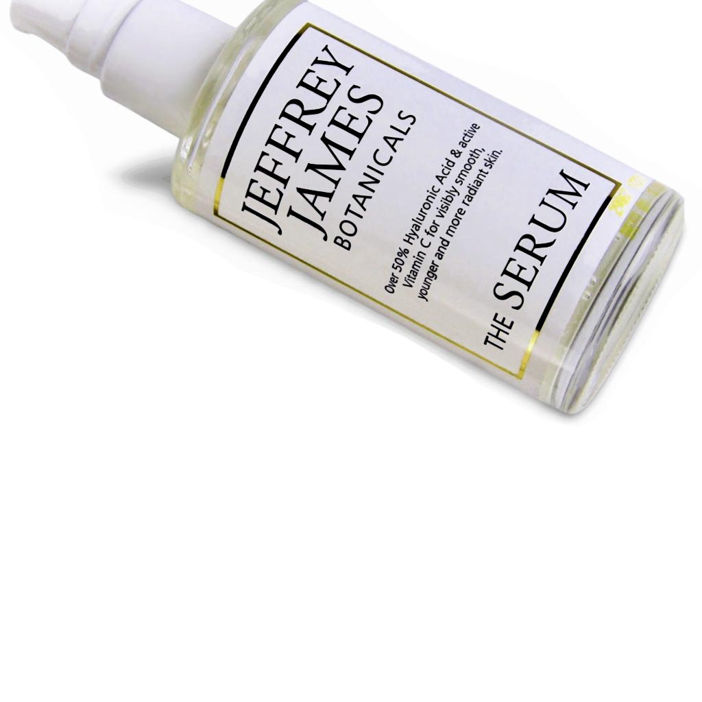 Jeffrey James Botanicals THE Serum is one of our favorite products: we always keep a spare so we never run out.