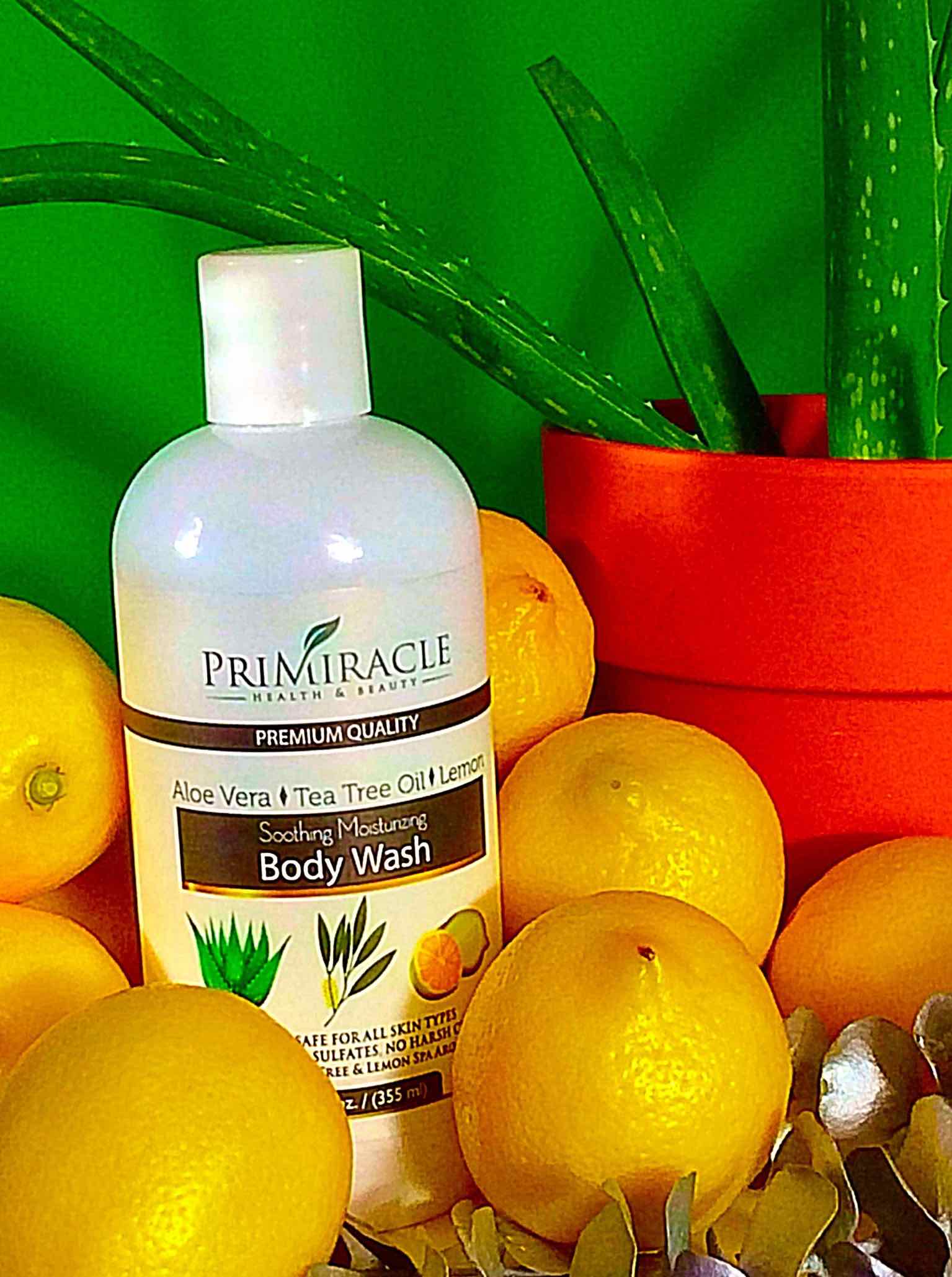 Primiracle Natural Soothing Moisturizing Body Wash