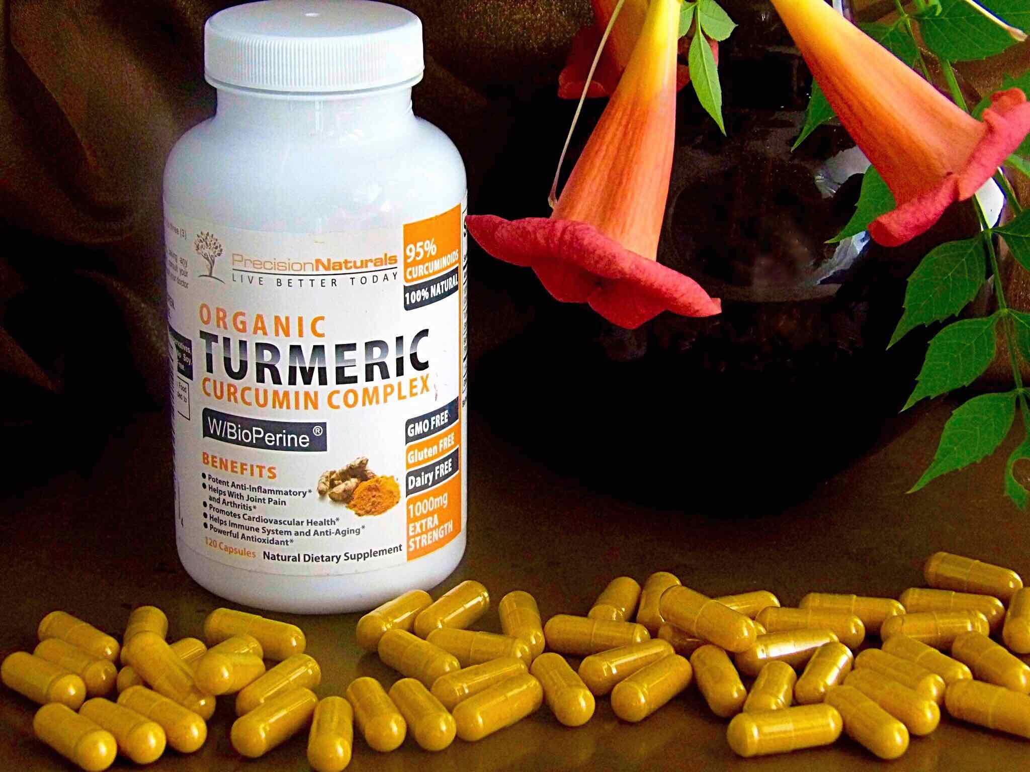 Health and Beauty Precision Naturals Organic Turmeric Curcumin Complex