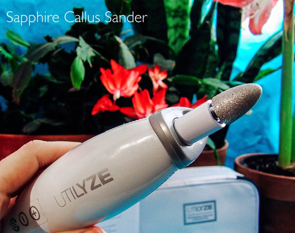 Utilize 10-in-1 Professional Manicure & Pedicure Set Sapphire Callus Sander