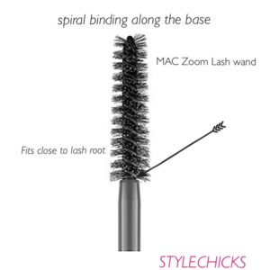 MAC ZOOM LASH mascara brush features