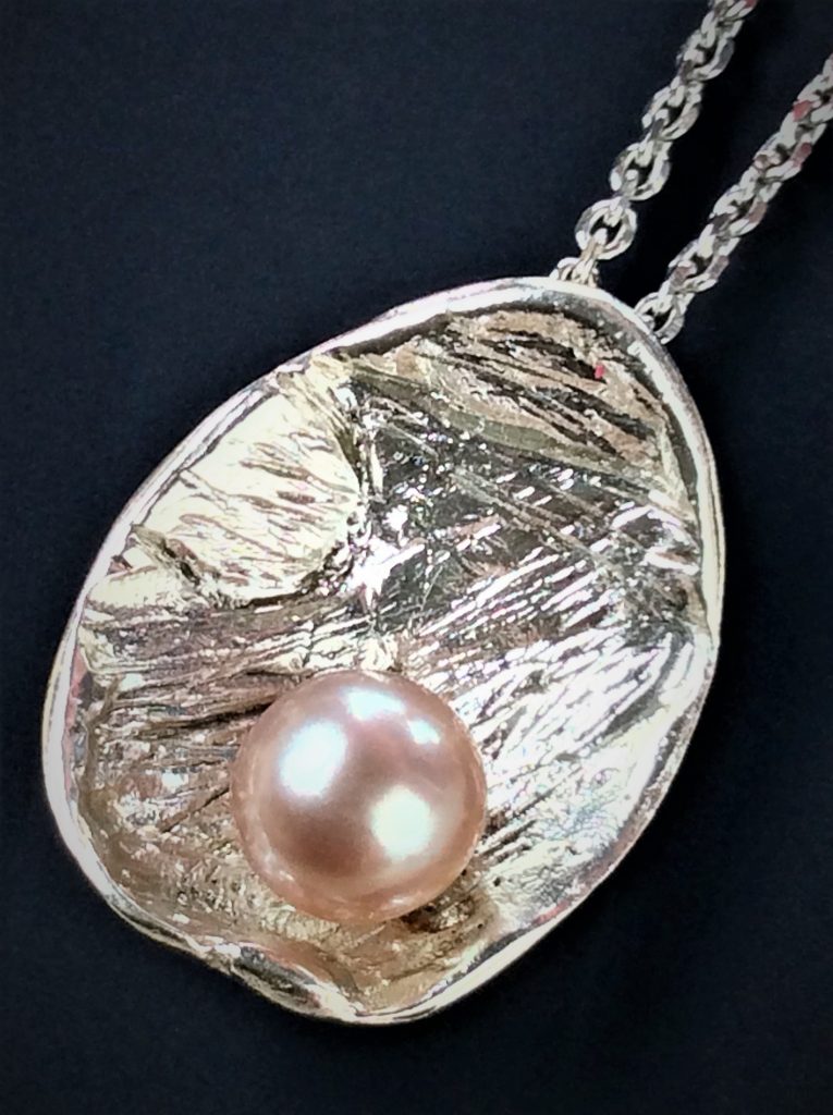 Pearl and .925 Sterling Silver