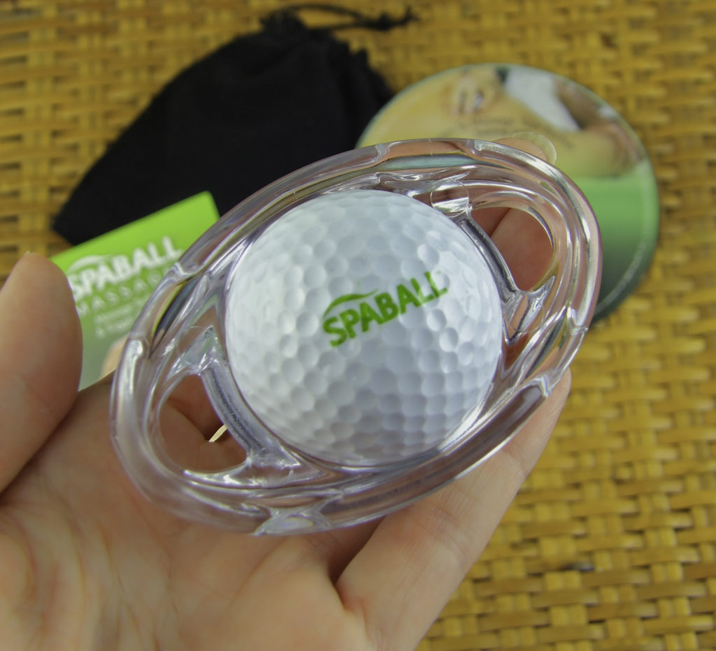 Carry the SpaBall with you while you travel and use it anywhere