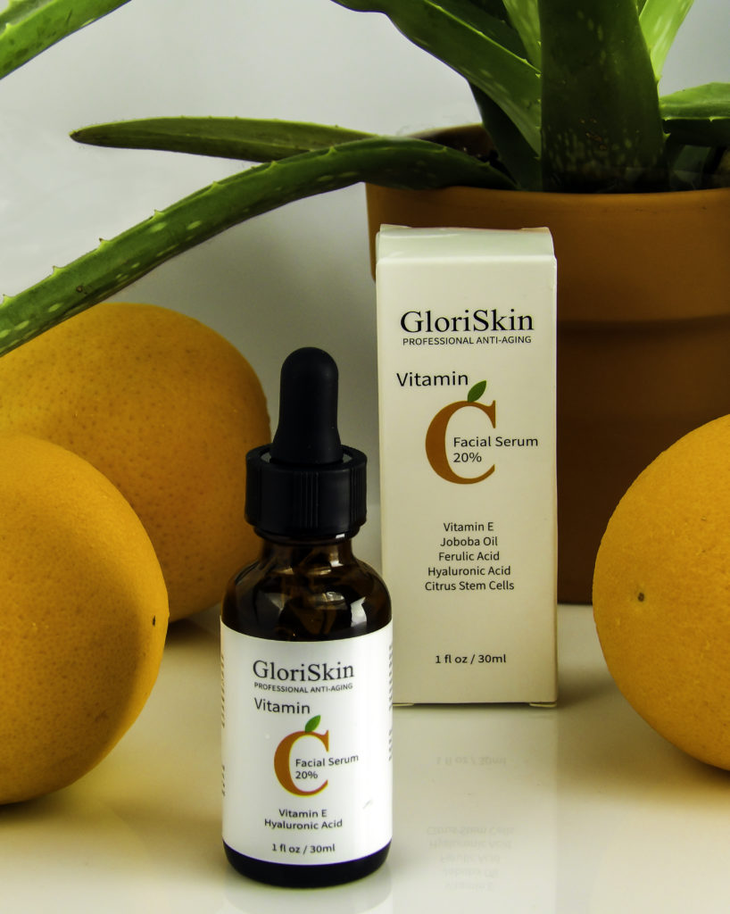 GloriSkin Organic Vitamin C Serum is effective, natural and gentle enough for daily use