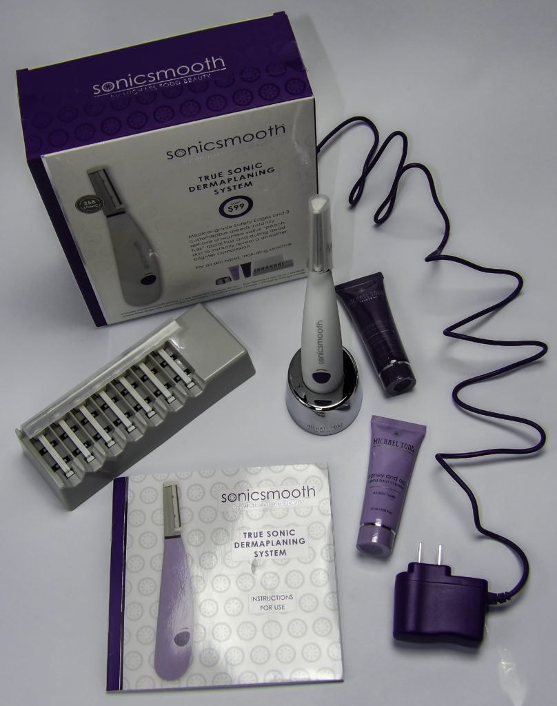 Dermaplane at home safely and effectively with the SonicSmooth 