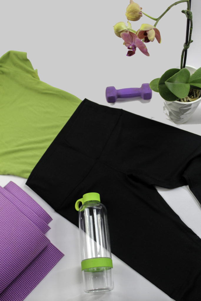Moisture wicking leggings for yoga, pilates, barre, cycling, and more