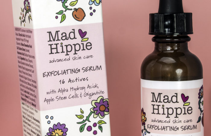 Mad Hippie Exfoliating Serum contains 16 actives for better skin