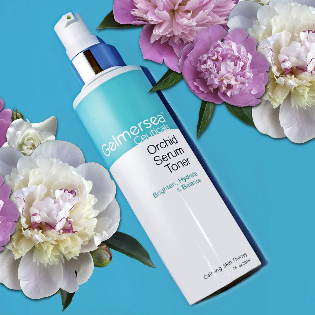 Gelmersea Orchid Serum Toner contains hydrating Orchid and Peony root extracts 